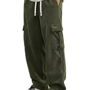 Samfor Pant for Men Casual Feel Cargo Joggers for Men – Loose Fit Utility Pants with 6 Pockets | Durable Outdoor & Hiking Trousers for man