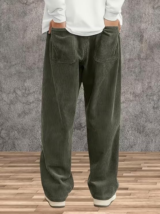 Samfor Pant for Men Casual Feel Cargo Joggers for Men – Loose Fit Utility Pants with 6 Pockets | Durable Outdoor & Hiking Trousers for man - Image 2