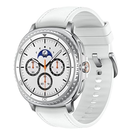 Samsung Galaxy Watch8 Classic (46mm LTE, Black) with 3nm Processor | Dual GPS | Sapphire Glass & Stainless Steel | 5ATM & IP68 | BP, ECG, IHRN & Vascular Load Monitoring | Anti-oxidant Index - Image 2