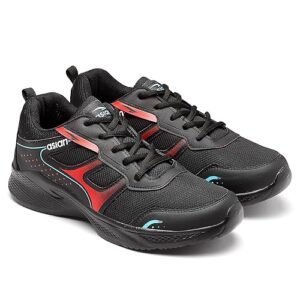 ASIAN Toofan-02 Men’s Sports Shoes | Breathable Upper, Steady Grip Sole, Lightweight Shoes for Gym & Daily Use